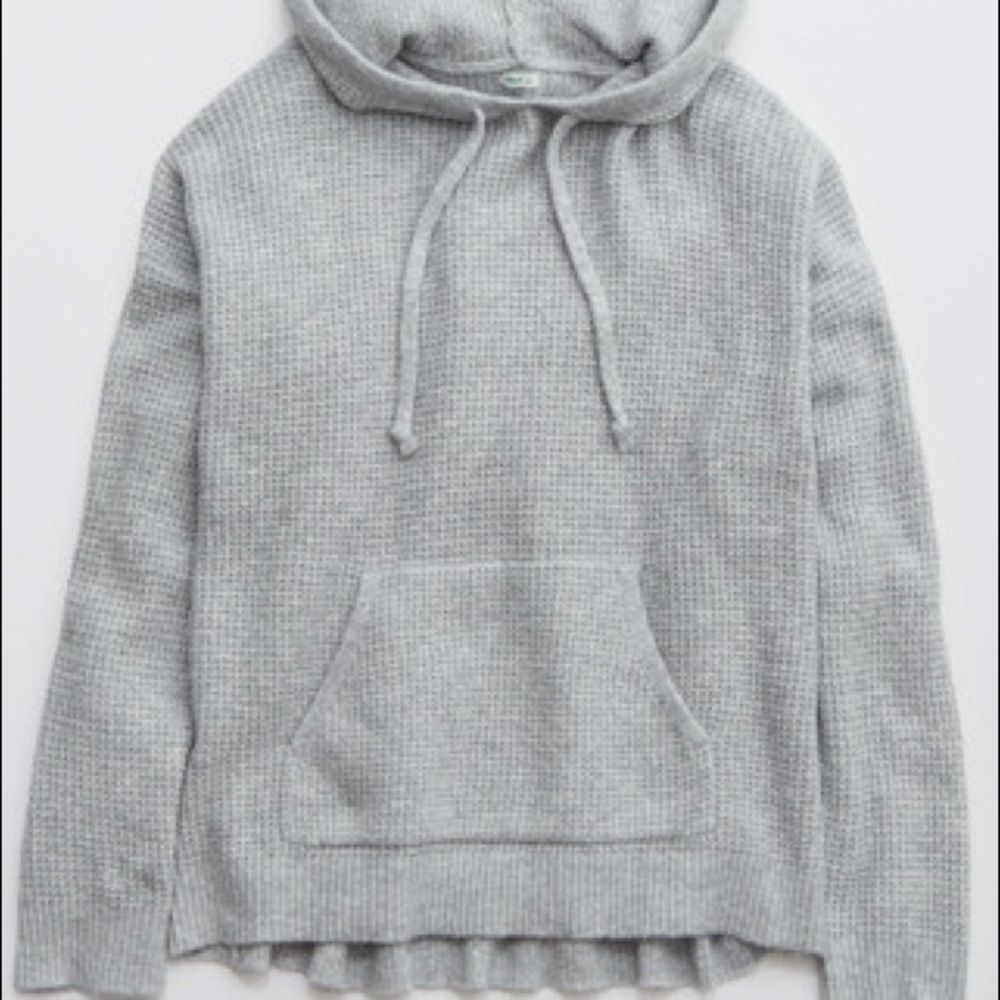Aerie Waffle Knit Hoodie